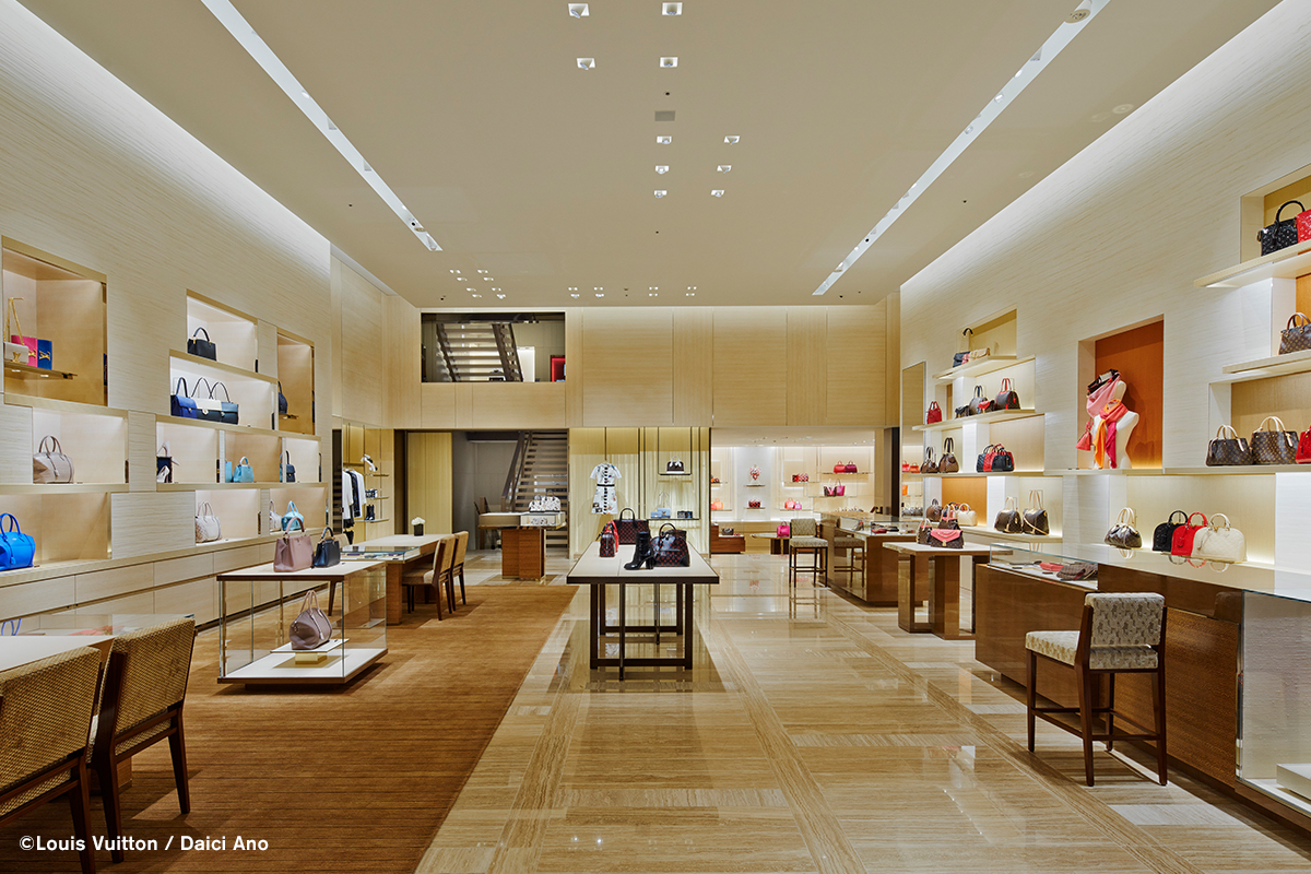 Louis Vuitton Omotesando, Architect: Jun Aoki, hiroaki ohtsu